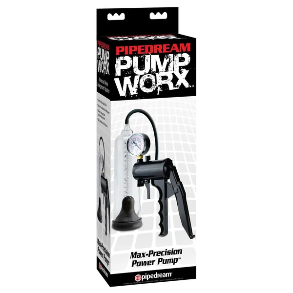 Pump Worx Max Precision Power Pump Clear