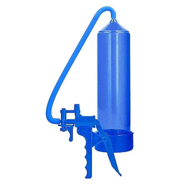 Pumped By Shots Elite Beginner Penis Pump Blue