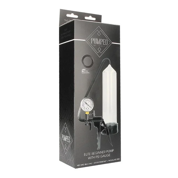 Pumped Elite Beginners Pump with Psi Gage