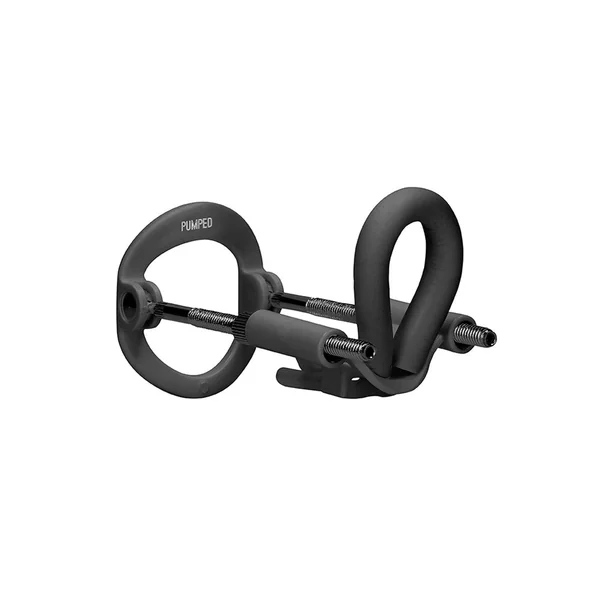 Pumped Silicone Penis Extender – Black