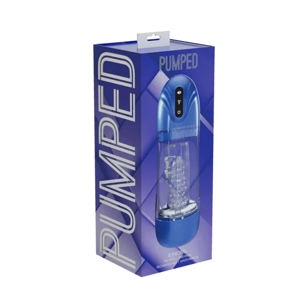 Pumped SonicPull 10 Function Multimedia Enhanced Masturbator