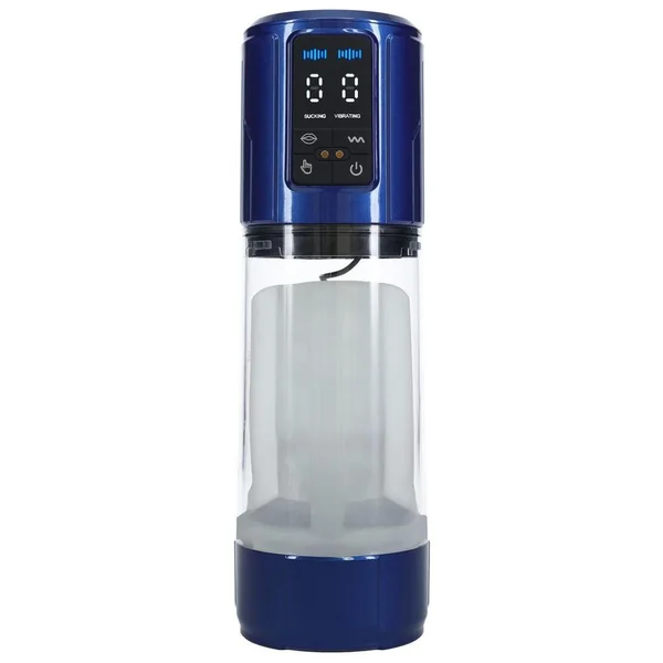 Pumped Ultralift 10 Function Rechargeable Masturbator - Metallic