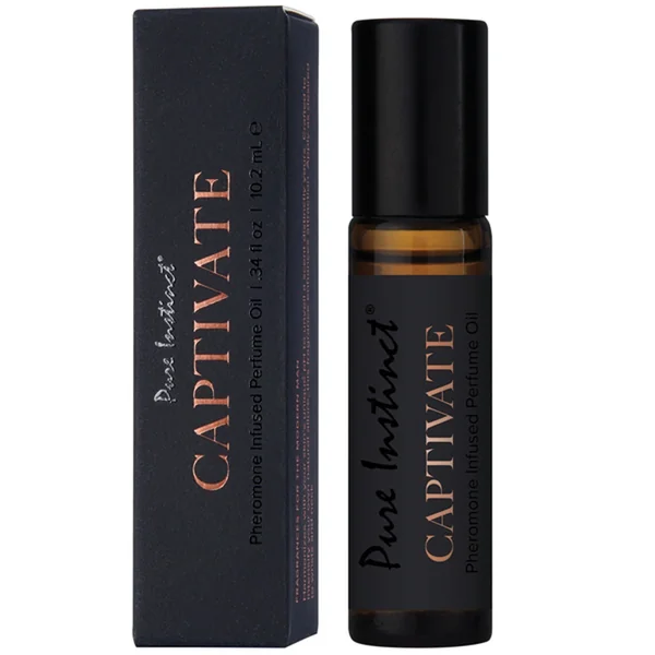 Pure Instinct Captivate Pheromone Perfume Oil 10ml Bottle