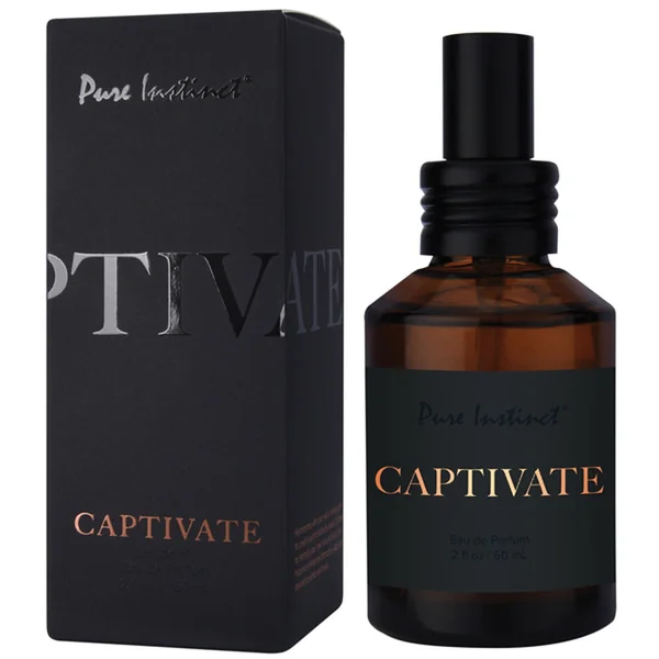 Pure Instinct Pheromone Eau De Parfum 2oz Captivate Scent