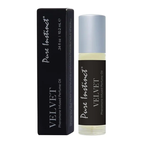 Pure Instinct Pheromone Infused Roll-On Oil for Him in Velvet .34oz
