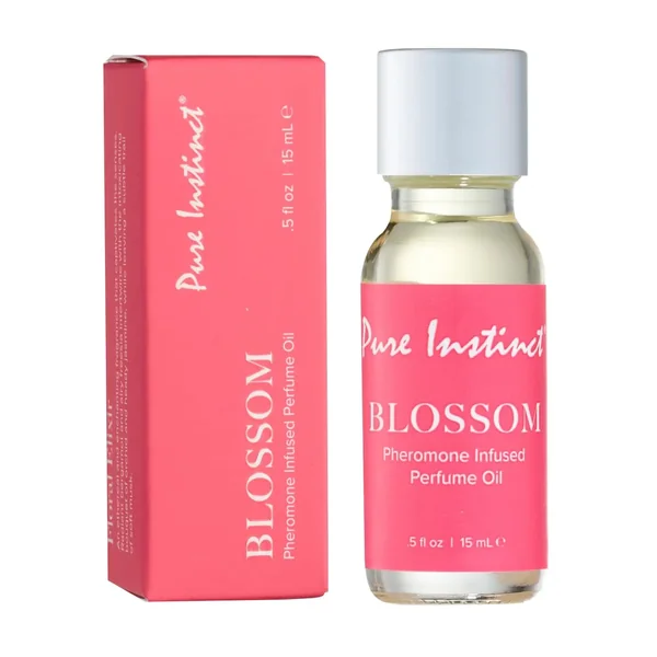 Pure Instinct Pheromone Perfume Oil Blossom - 15 ml Dropper Glass
