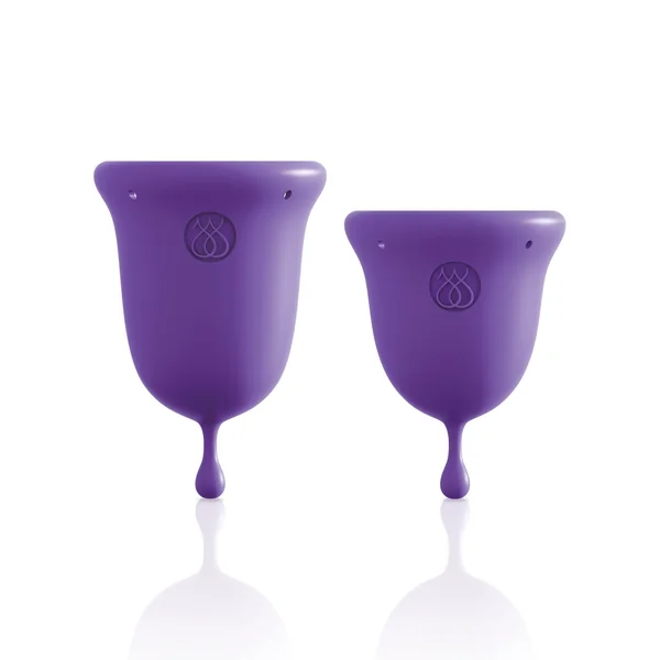 Purple Intimate Care Menstrual Cups