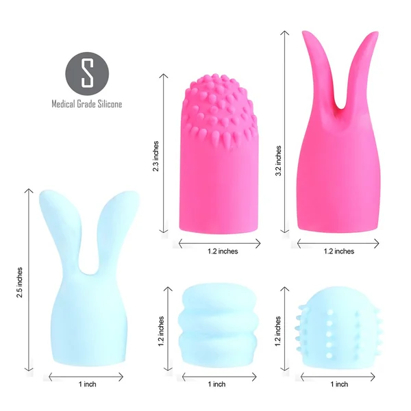 QUINN 5 SILICONE ATTACHMENTS