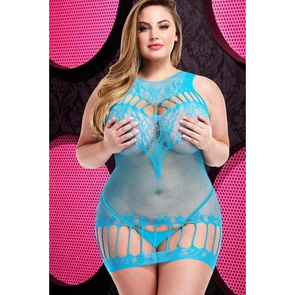 Racerback Mini Dress | Plus Size