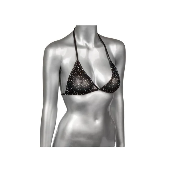 Radiance Triangle Bikini Top – Black