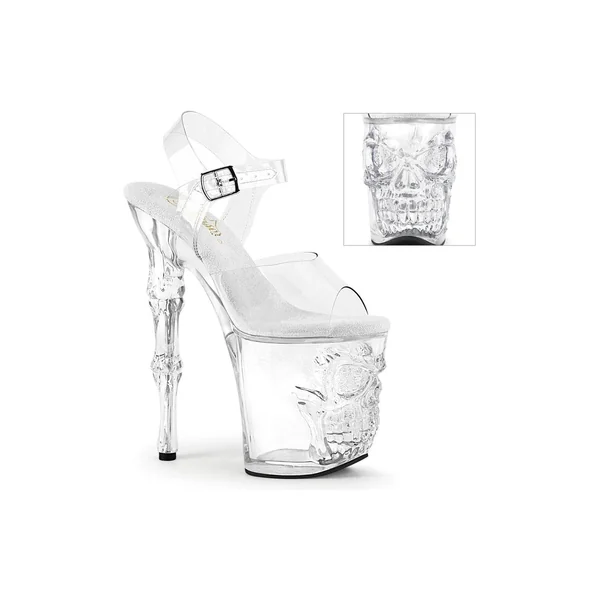 RAPTURE-808 Sandal | Clear Vinyl