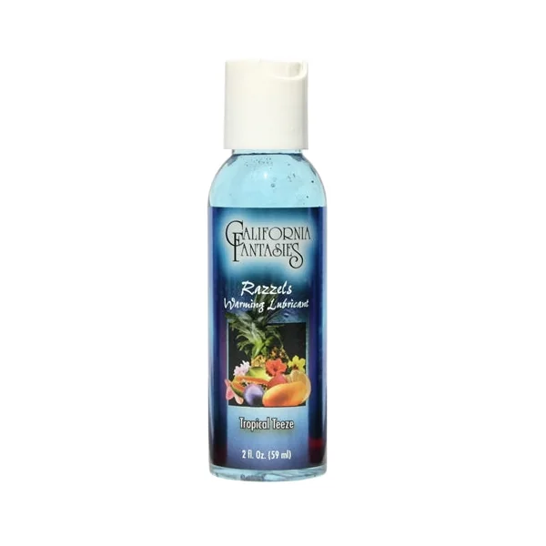 Razzels Warming Lubricant - Tropical Teeze - 2 Oz. Bottle