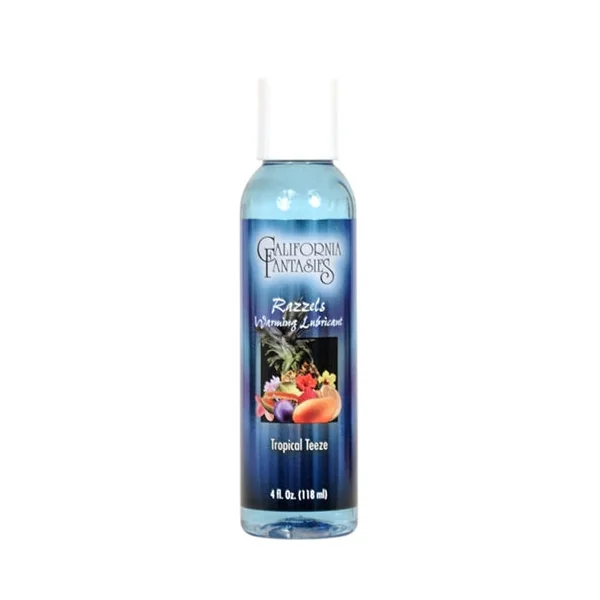 Razzels Warming Lubricant - Tropical Teeze - 4 Oz. Bottle