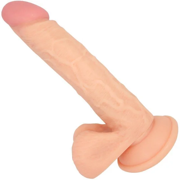 Realistic 8.5 Inch Vibrating Suction Cup Dildo