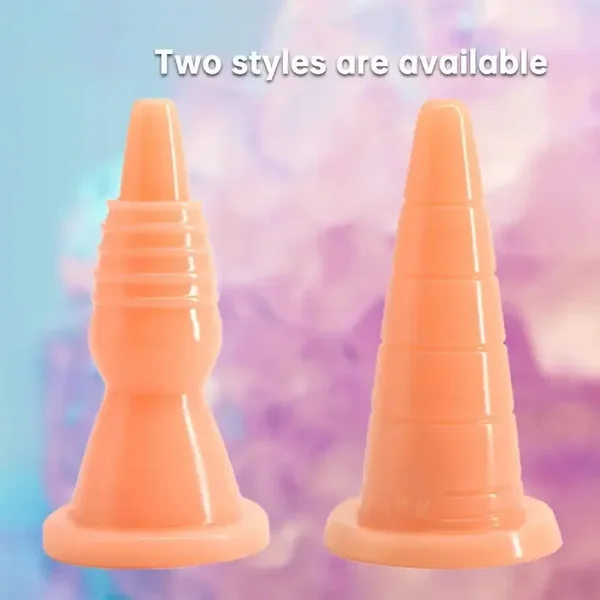 Realistic Anal Plug Lighthouse Pointed Hat Shape Suitable For Couples