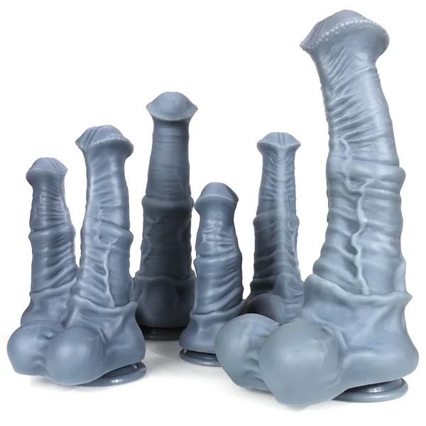 Realistic Knotted Silicone Large Horse Dildo