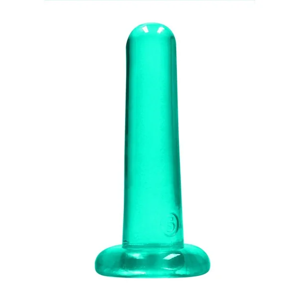 RealRock Crystal Clear Dildo with Suction Cup 5.3in