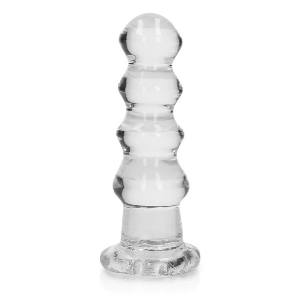 RealRock Curvy Dildo or Butt Plug 5.5in – Clear