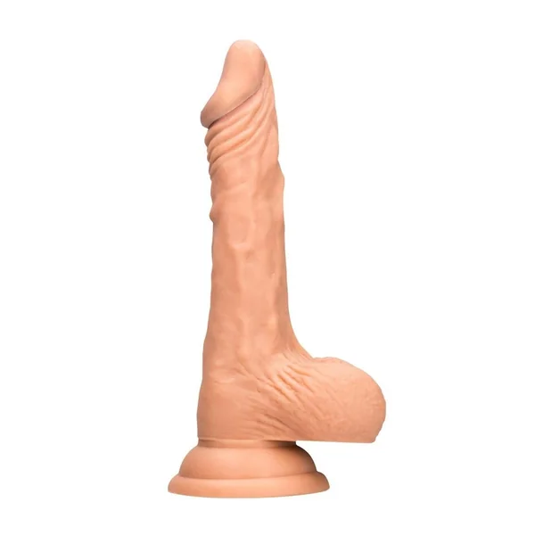 RealRock Skin Realistic Dildo with Balls 10in – Vanilla