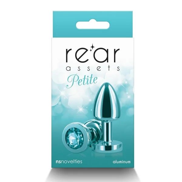 Rear Assets Aluminum Anal Plug - Petite