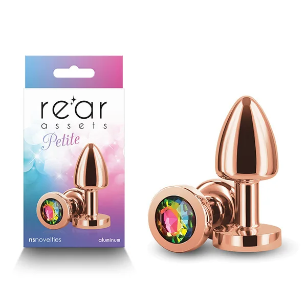 Rear Assets Petite Anal Toy with Rainbow Gem