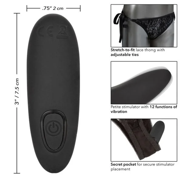 RechargeableSilicone Vibrating Panties With Remote Control