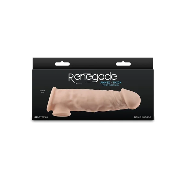 Renegade Annex Silicone Penis Extension - Thick - Vanilla