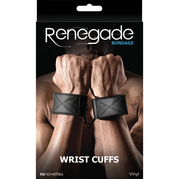 Renegade Bondage Handcufs Black