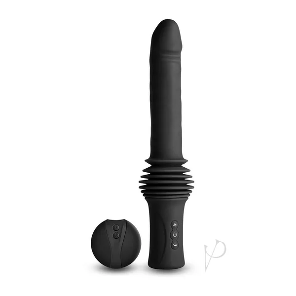 Renegade Super Stroker Rechargeable Silicone Thrusting Vibrator with Suction Cup