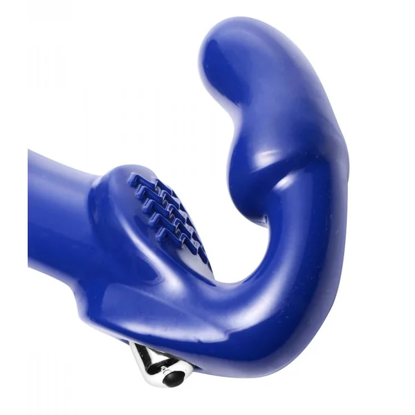 Revolver II Strapless Strap on G-Spot Dildo - Blue