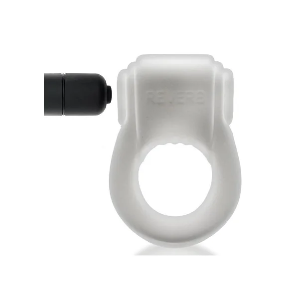 Revring Reverb Vibrating Cock Ring – White Ice
