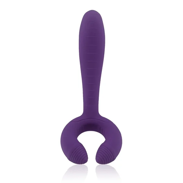 Rianne-S Duo Vibrator Deep Purple Couples Vibe