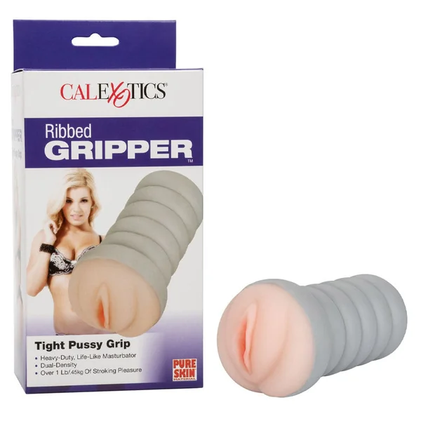 Ribbed Gripper Tight Masturbator