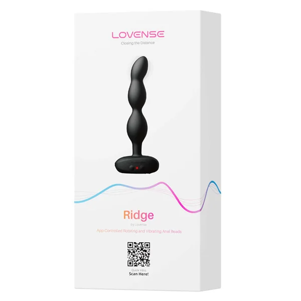 Ridge Bluetooth Rotating And Vibrating Anal Beads
