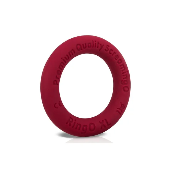 RingO Ritz XL Individual Ring Silicone – Red