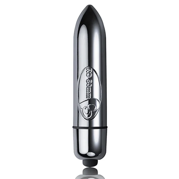 RO 80mm Single Speed Bullet Vibrator - Chrome