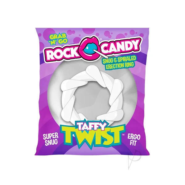 Rock Candy Taffy Twist Non-Vibrating Penis Ring
