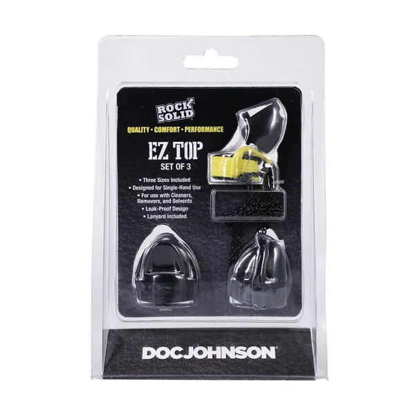 Rock Solid EZ Top Set (3 Piece) - Black