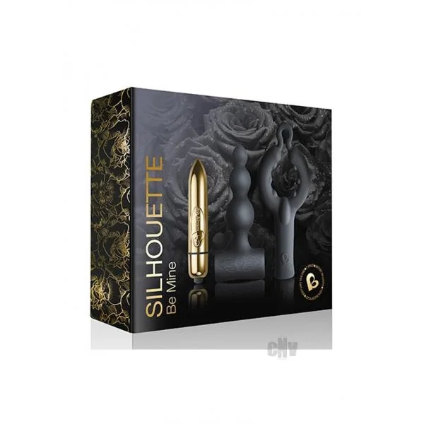 Rocks Off Dark Desires Be Mine Kit Black Champagne Gold