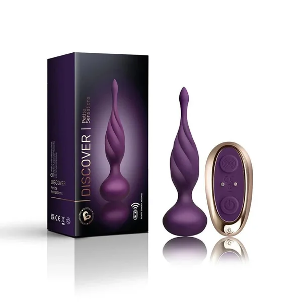 Rocks Off Petite Sensations Discover Silicone Anal Vibrator