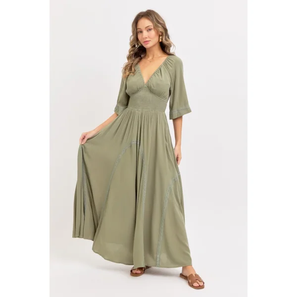 Romantic Flowy Maxi Dress