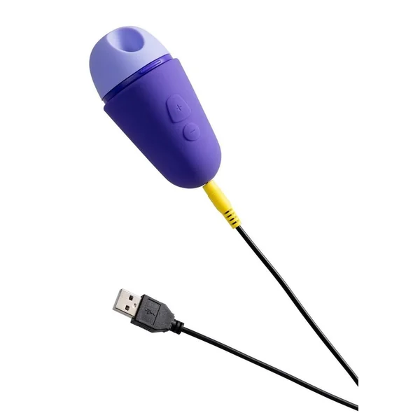 Romp Free X Rechargeable Silicone Clitoral Air Stimulator - Purple