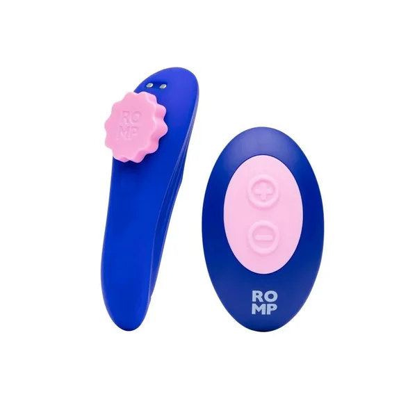 Romp Party Rechargeable Silicone Clitoral Vibrator with Remote