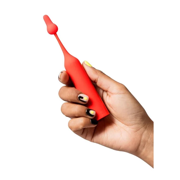 Romp Pop Rechargeable Silicone Clitoral Stimulator - Orange