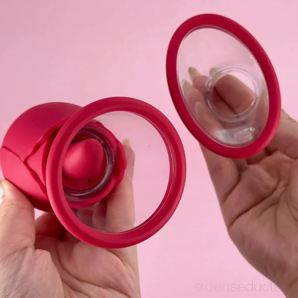 Rose tongue pump Rose sucking vibrator