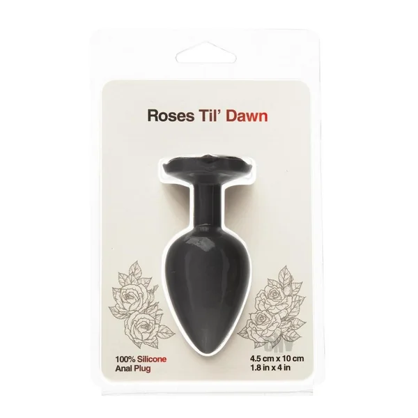Roses Til Dawn Lg Black