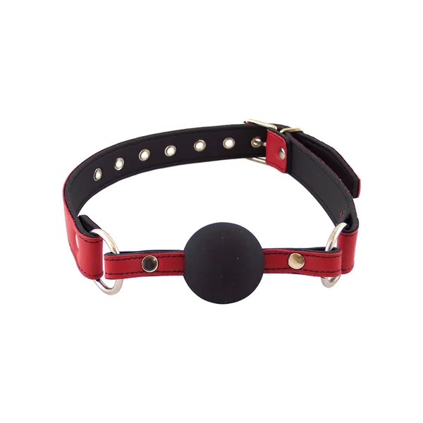 Rouge Ball Gag Red And Black