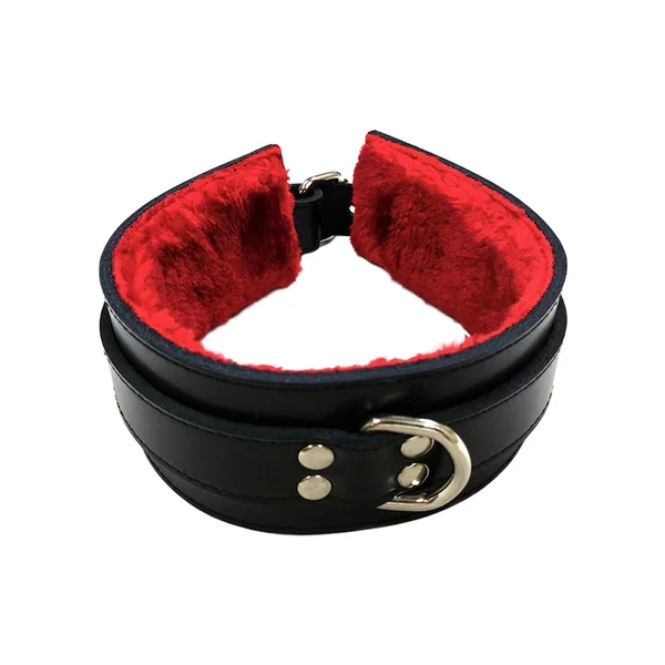 Rouge Fur Collar Black And Red 16.5 Inch