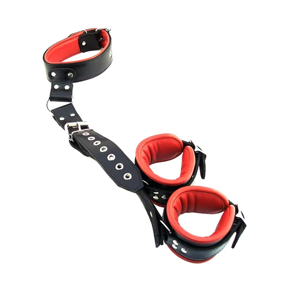 Rouge Neck To Hand Restraint Black And Red