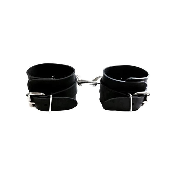 Rouge Rubber Adjustable Wrist Cuffs